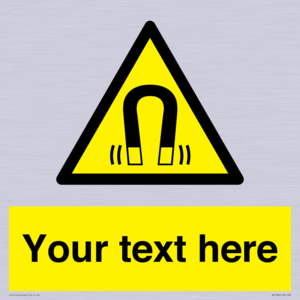 Custom Magnetic Field Sign